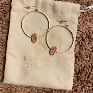 Kendra Scott Elora hoop earrings